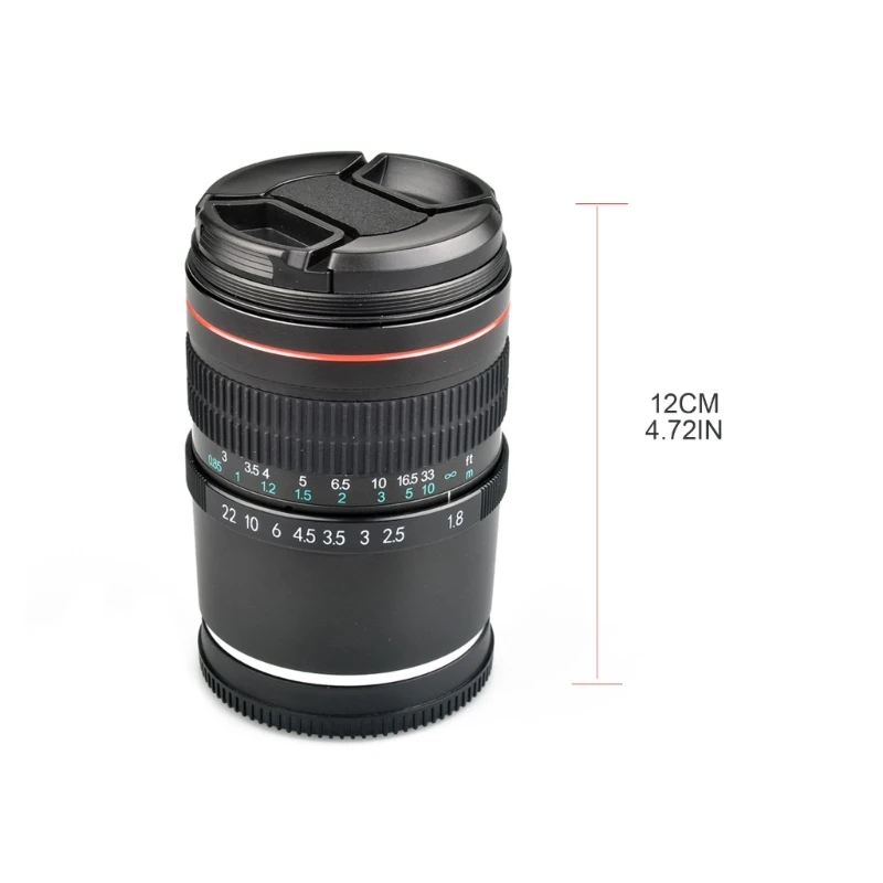 85 мм F1.8, фиксированный портретный макро-объектив ручной камеры для A6300 A6000 Изображение 5