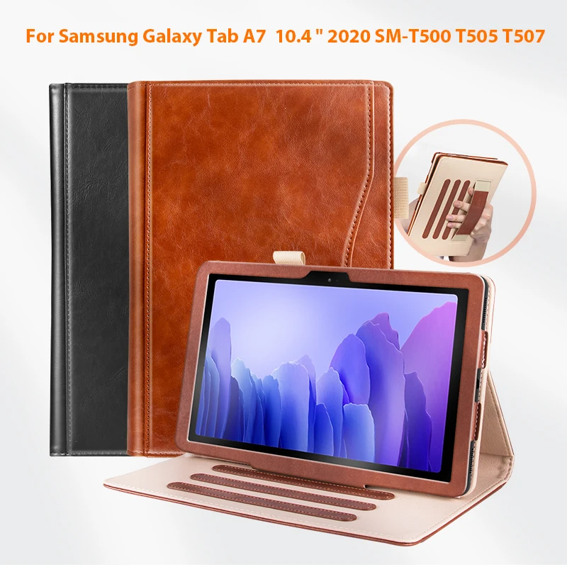 Чехол для Samsung Galaxy Tab A7 2020 Чехол для Samsung Galaxy Tab A7 SM-T500/T505/T507 Магнитная крышка funda + защитная пленка для экрана Изображение 0